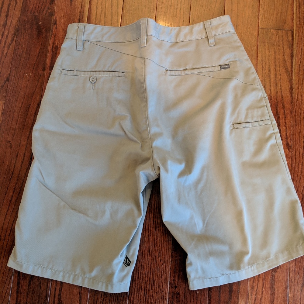 Volcom Men's Frickin Chino Short Gray 32